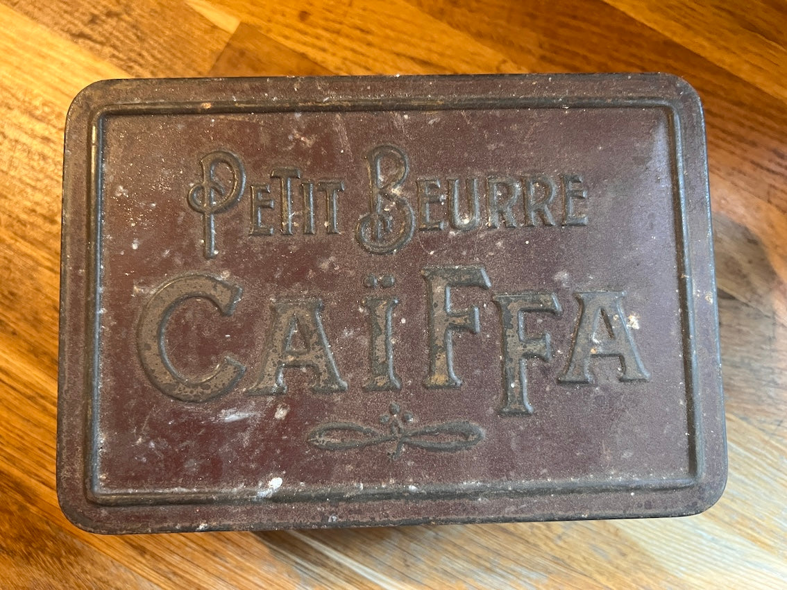 Boite métallique vintage Petit Beurre Caïffa – Le Sélectionneur