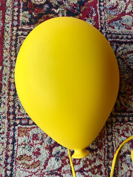 Applique vintage Ikea DRÖMMINGE jaune par Sarah Fager - Années 90