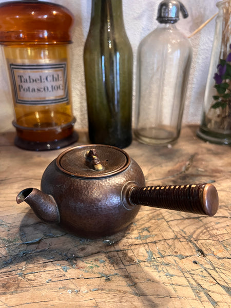 Théière artisanale en cuivre M. Nagasawa - Japon