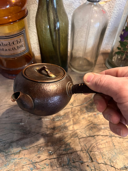 Théière artisanale en cuivre M. Nagasawa - Japon