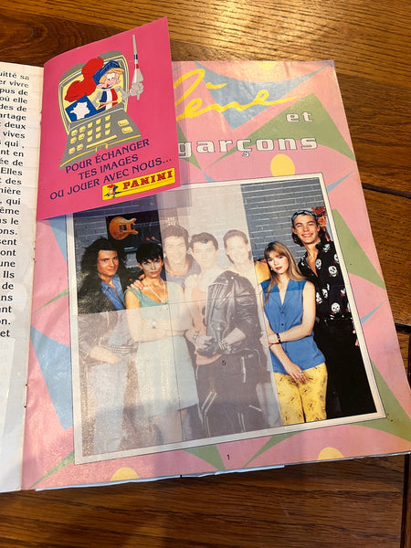 Album Panini vintage Hélène et les Garçons - 1992