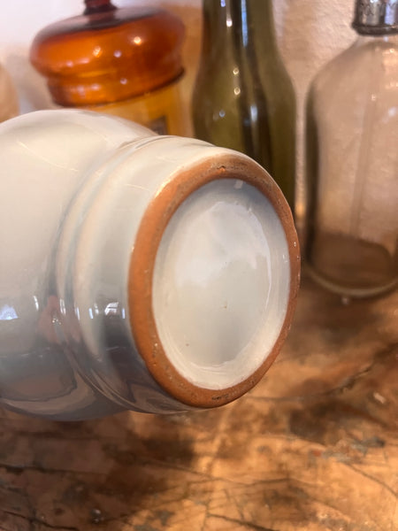 Pichet vintage en céramique bleue La réserve du patron