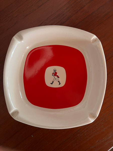 Cendrier publicitaire vintage Johnnie Walker en céramique - Wade Pdm England