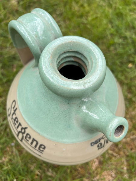 Grande bouteille en grès vintage Stergene - Angleterre - Années 30