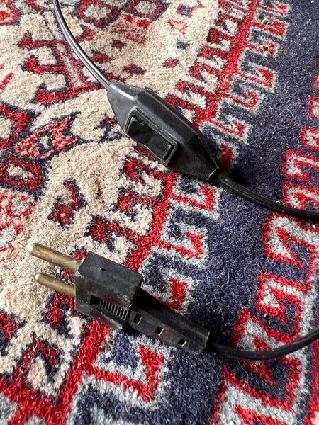 Lampe de sol des potier d'Accolay en céramique et résine - 90cm - Circa 1960