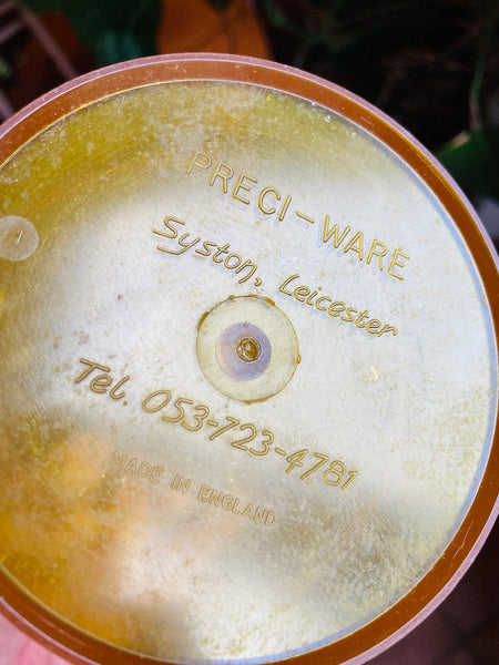 Service à orangeade anglais en plastique Preci-ware - Années 70