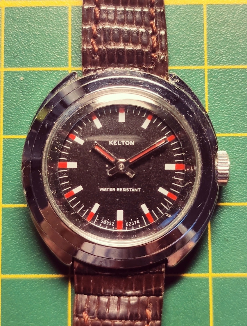 Montre à quartz vintage Kelton - Fabrication française des années 1980 - France Montre à quartz vintage Kelton - Fabrication française des années 1980 - France
