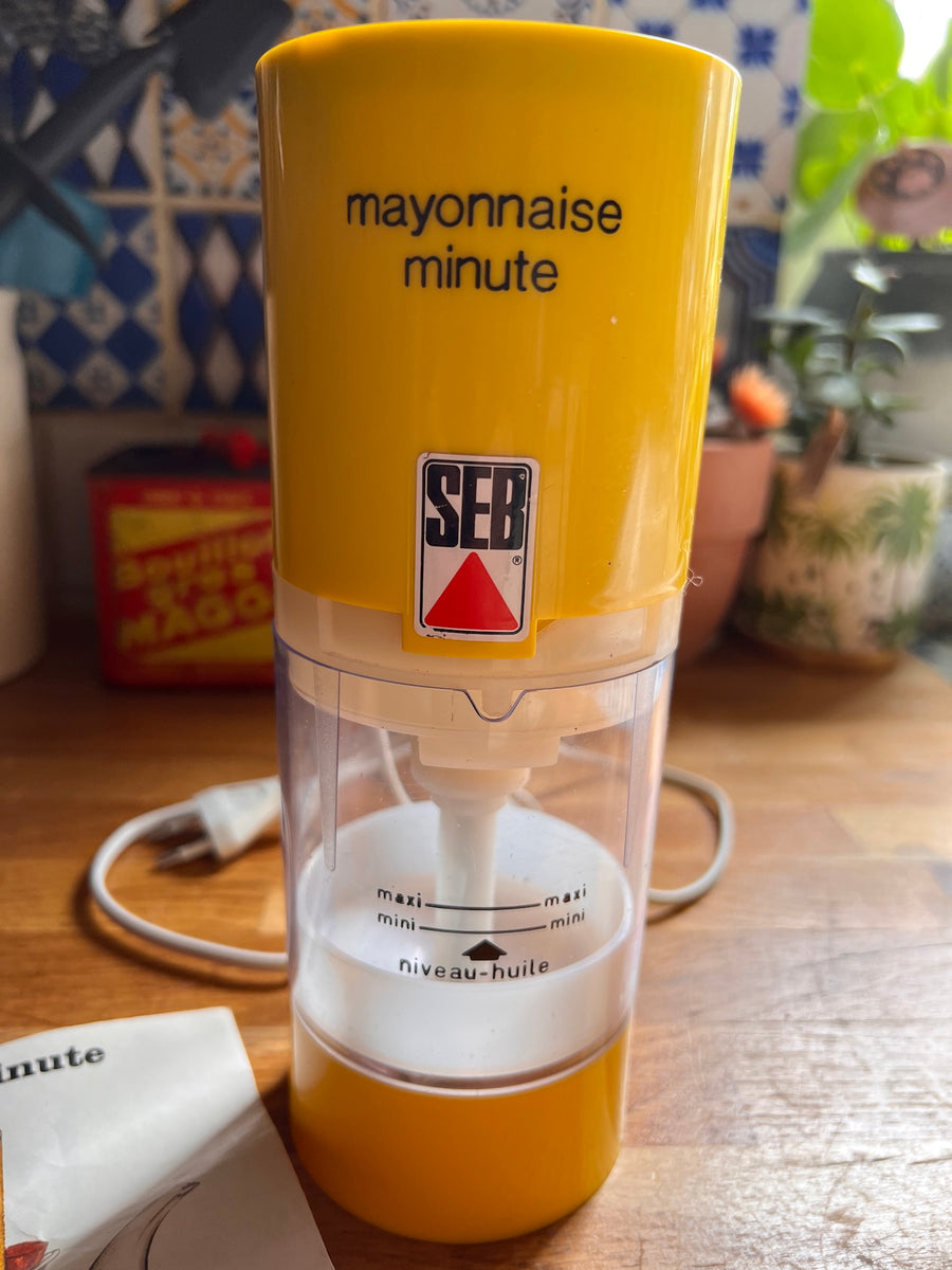 Le véritable mayonnaise minute de chez SEB : le jaune