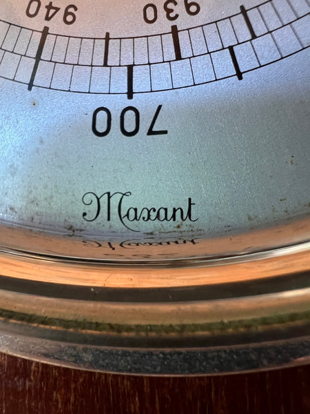 Baromètre vintage Maxant - Années 50