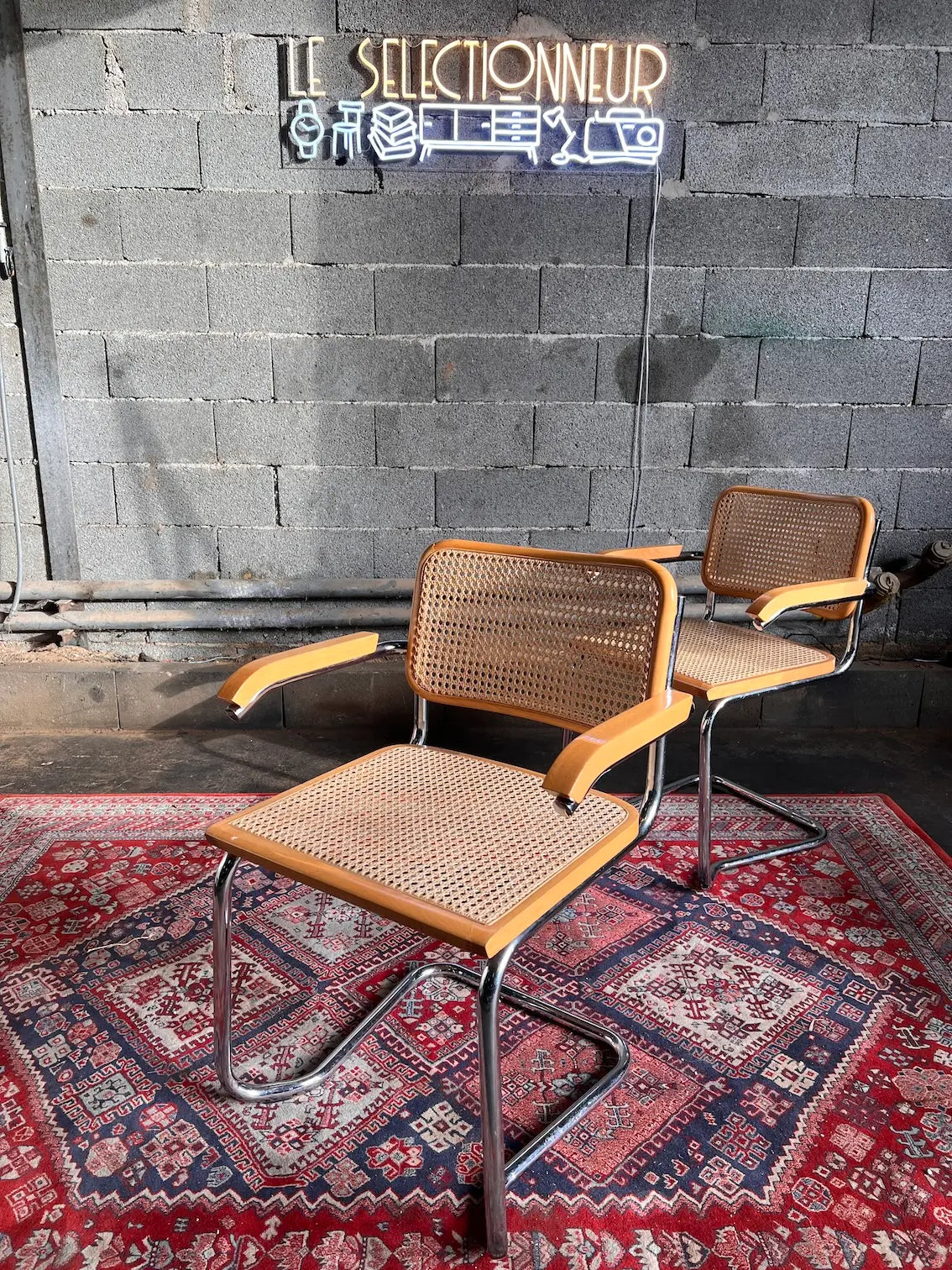 Fauteuil Cesca B64 hêtre nature par Marcel Breuer - Janvier 2000