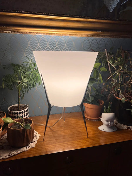 Grande lampe de table design Foscarini Murano Mir Grande - Années 90