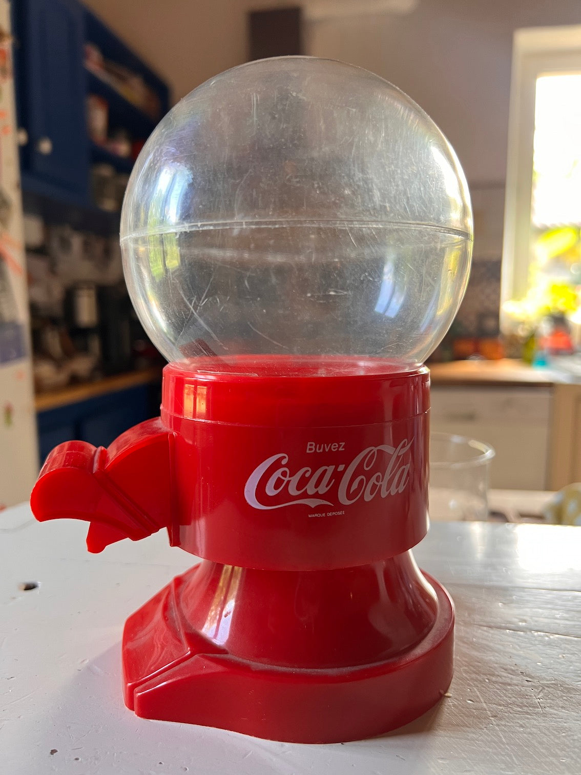 Porte-clés Vintage VICHY CENTRAL - France, Années 70, Plastique, Alimentation