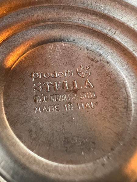 Presse à viande vintage Stella Italy en inox