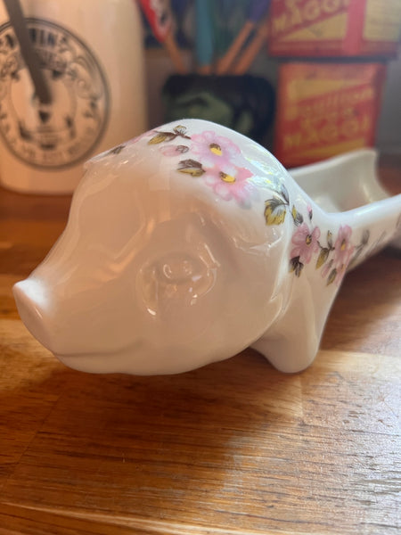 Service à apéritif vintage Apilco - France en porcelaine