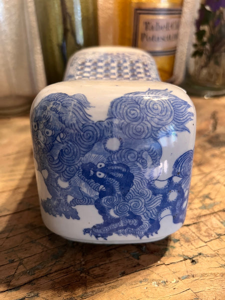 Oreiller japonais d'été vintage en céramique - XIXième siècle