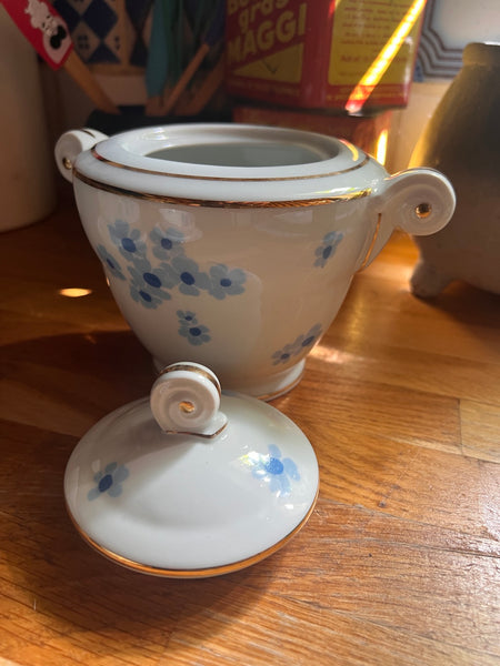 Service à thé / café vintage en porcelaine G. Boyer - Limoges France - Années 60