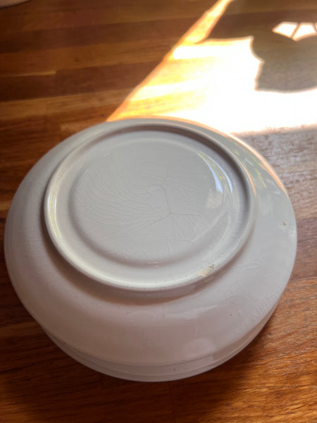 4 sous tasses / petites assiettes de bar vintages Choky en céramique 17cm