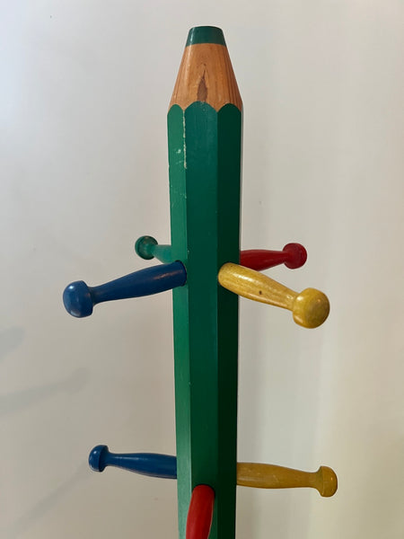 Porte-manteaux vintage pour enfants dans le goût de Pierre Sala Memphis - Années 90
