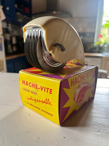 Hachoir à roulettes Hache-Vite vintage - Années 60