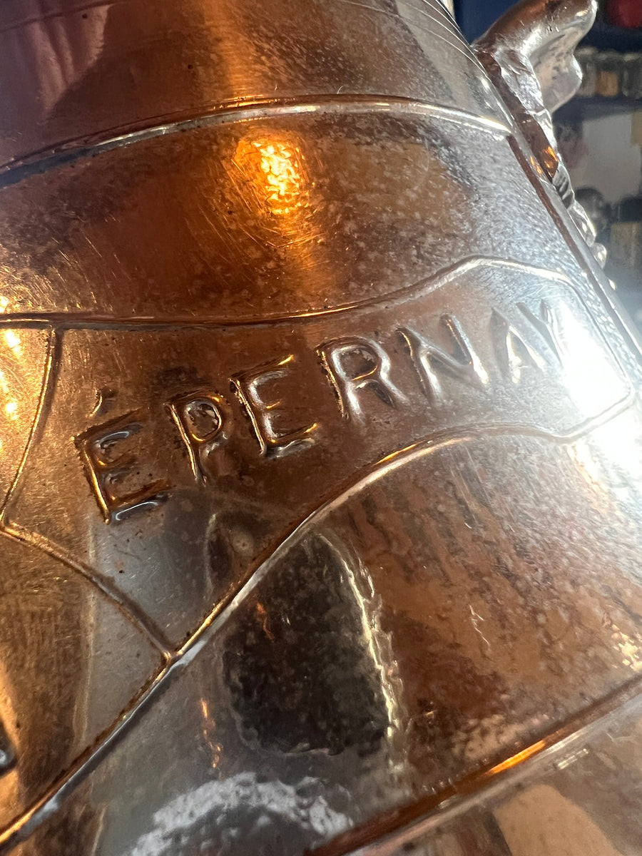 Seau à champagne vintage cuivre Seau à champagne vintage cuivre