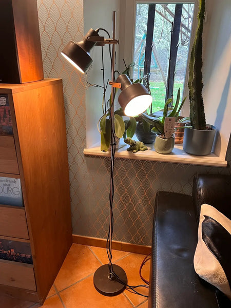 Lampadaire / liseuse vintage Anvia par JJM Hoogervorst - 1960's