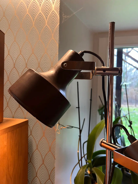 Lampadaire / liseuse vintage Anvia par JJM Hoogervorst - 1960's