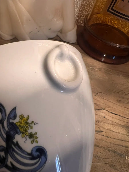Pot d'apothicaire vintage Cocaïne en porcelaine de Limoges
