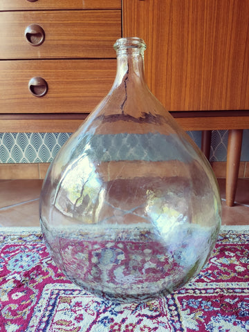 Dame jeanne en verre de 20 litres transparente