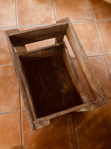 Casier à bouteilles Pschitt ! vintage en bois