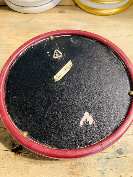 Cadre vintage de fleurs séchées fait main