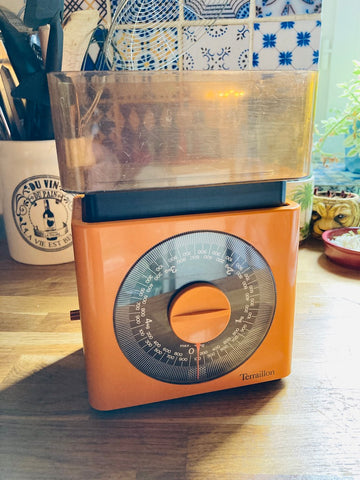Balance vintage Terraillon 5kg orange