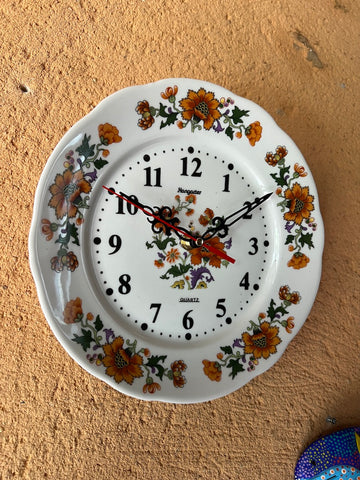 Horloge Papillon à balancier déco vintage designs - Provence