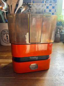 Balance de cuisine vintage complète Terraillon 4000 orange