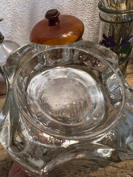 Grand vase vintage Windsor par JG Durand pour Luminarc - Années 70
