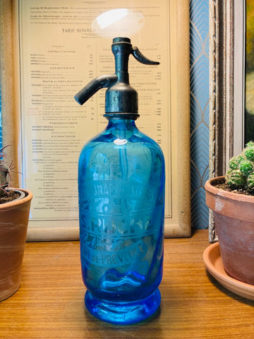 Siphon à eau de Seltz S. Ruche Salon de Provence - Années 30/40