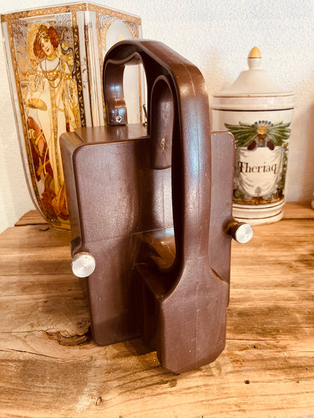 Lanterne SNCF vintage OLDHAM France double feux en bakélite