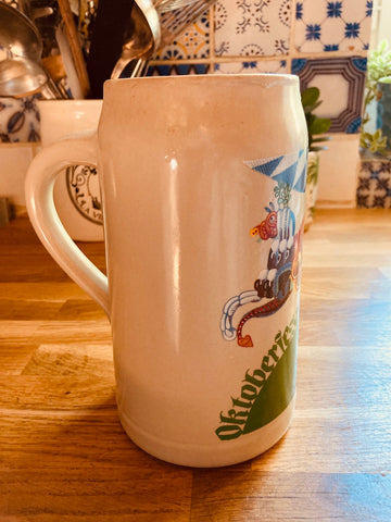 Chope à bière collector vintage Rastal Oktoberfest München 1990 - 1 litre