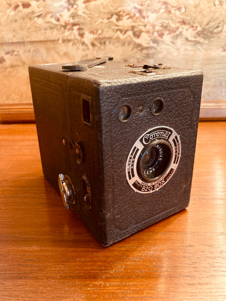 Appareil photo ancien Coronet B20 Box - Années 30