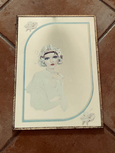 Miroir vintage Joséphine Currie - 1970