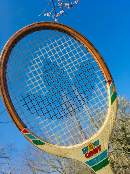 Paire de raquettes de tennis vintages pour enfant Adidas Sport Goofy