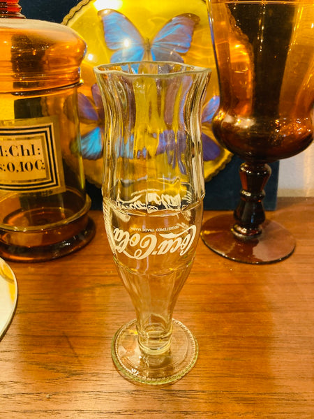 Lot de 2 bouteilles de Coca-Cola customisées en flûtes à champagne