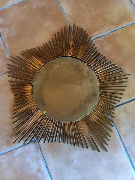 Miroir soleil oeil de sorcière Chaty Vallauris France 50/60's 55cm - Le Sélectionneur - Brocante en ligne