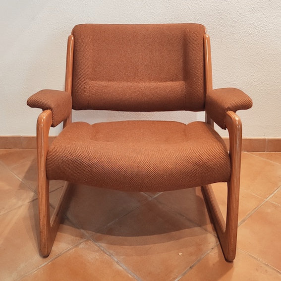 Chauffeuse vintage Baumann traineau années 60 - Le Sélectionneur - Brocante en ligne
