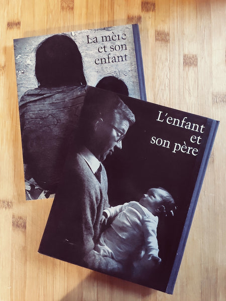 Lot de 2 livres de photos "L'enfant et son père" "La mère et son enfant" - Le Sélectionneur - Brocante en ligne