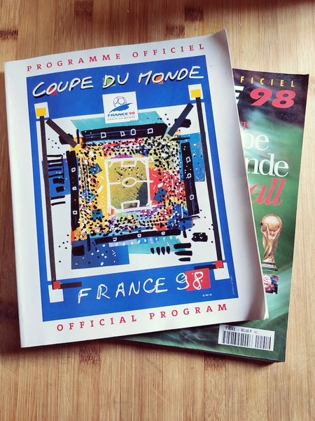 Programme et magazine officiels France 1998 - Le Sélectionneur - Brocante en ligne
