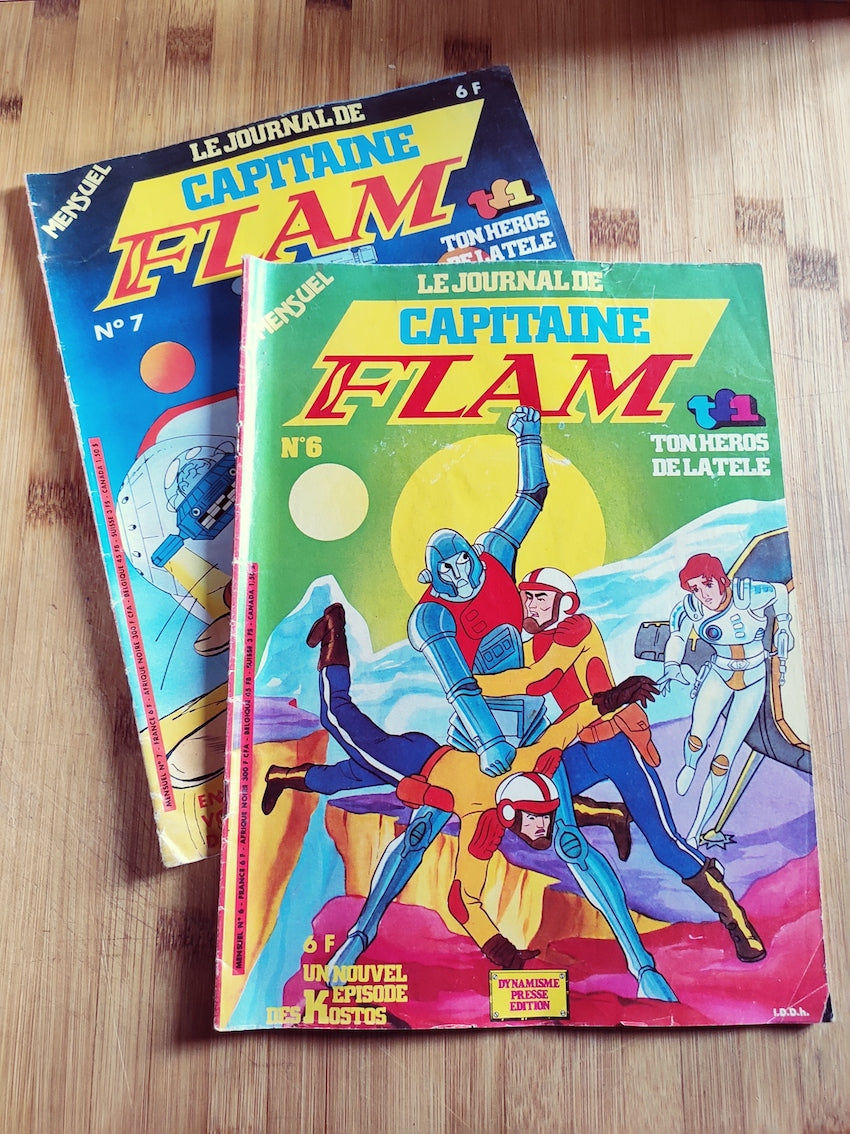 Lot Capitaine Flam - 1981 - Le Sélectionneur - Brocante en ligne