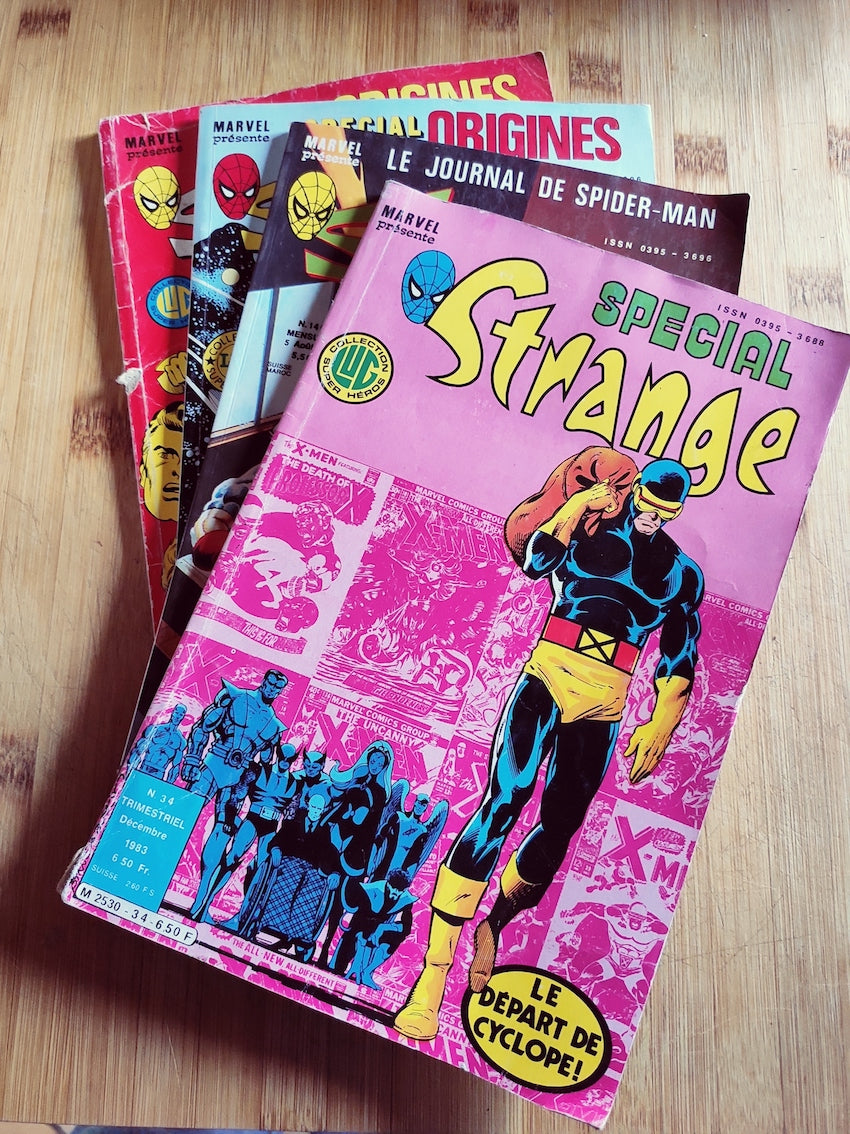 Lot Special Strange - Marvel - 1983/1986 - Le Sélectionneur - Brocante en ligne