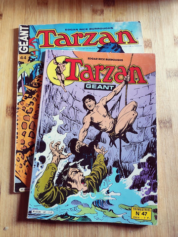 Lot Tarzan 1980/1981 - Le Sélectionneur - Brocante en ligne