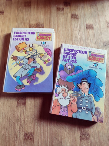 Lot Inspecteur Gadget - Bibliothèque rose 1985 - Le Sélectionneur - Brocante en ligne