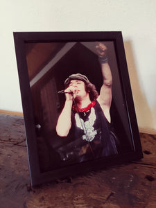 Photographie originale Brian Johnson ACDC années 80 - Le Sélectionneur - Brocante en ligne